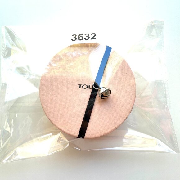 3632 TOUS SILVER NECKLACE AND MOTHER OF PEARL PENDANT CHARM JEWELRY - Picture 6 of 6